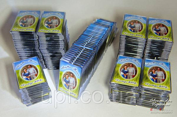 Друк фотомагнітів, гурт від 100 шт. розмір 90х60 мм, фото 1