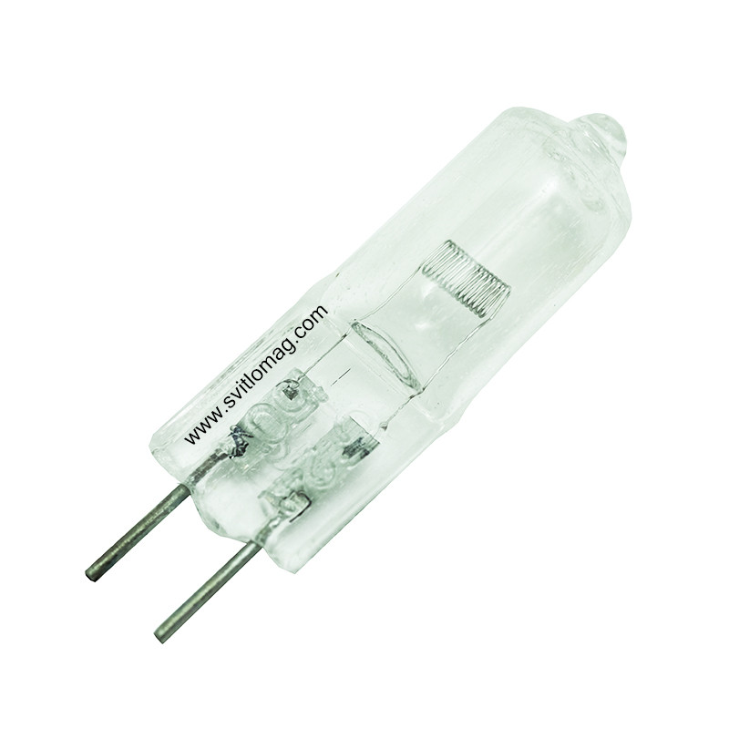 Лампа кварцова галогенна малогабаритна КГМ 24-150 G6.35