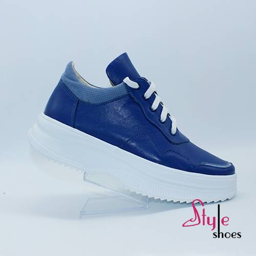 Кеди жіночі синього кольору. "Style Shoes"