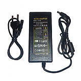 Блок живлення адаптатор 12V 6А, штекер: 2.5 х 5.5 довжина 1,4 м Lian Xing LX1206, зарядка 12V, фото 2