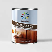 Лак полиуретан-акриловый "AQUALACK" COLORINA глянець 0,7