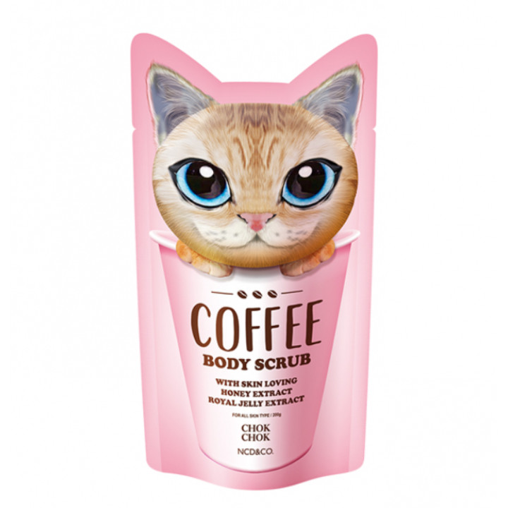 CHOK CHOK COFFEE BODY SCRUB Кавовий скраб для тіла, на основі кавових зерен Арабіки