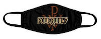 Маска многоразовая Powerwolf (лого) (rw)
