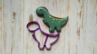 3D-формочки-вирубки для пряників "Динозавр 19"