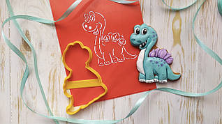 3D-формочки-вирубки для пряників "Динозавр 24"