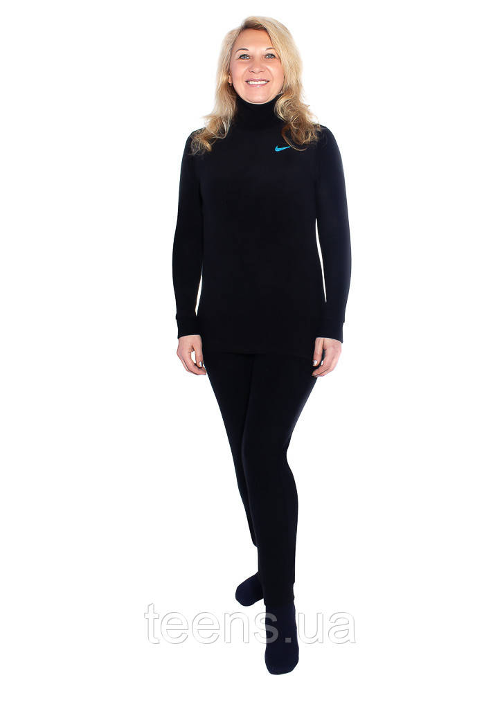 Комплект жіночої термобілизни зимові великих розмірів XL XXXL 4XL 5XL 6XL 7XL 8XL /