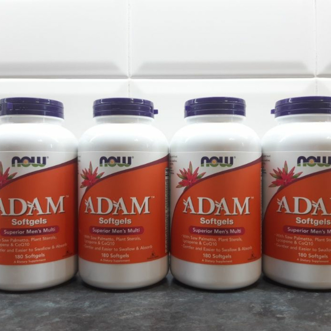 Комплекс витаминов для мужчин ADAM, Now Foods, 180 мягких капсул - фото 2 - id-p1293034245