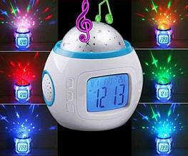 Годинник із проєктором зоряного неба LK2303-17