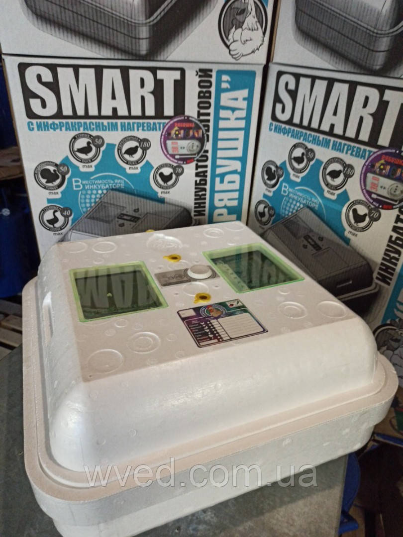 Інкубатор Рябушка Smart 70 яєць (ручний переворот), фото 1