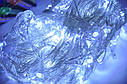 Світлодіодна гірлянда LED Star X-MAS 100 Led Cool White прозорий провід, фото 4
