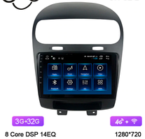 Junsun 4G Android магнітола для Dodge Journey Fiat Leap 2012-2020 DODGE Journey 2009 - 2012 2 ГБ(3 ГБ) ОЗП + 32 + 4G 12-20