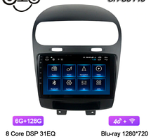 Junsun 4G Android магнітола для Dodge Journey Fiat Leap 2012-2020 DODGE Journey 2009 - 2012 6 ГБ ОЗП + 128 + 4G 12-20