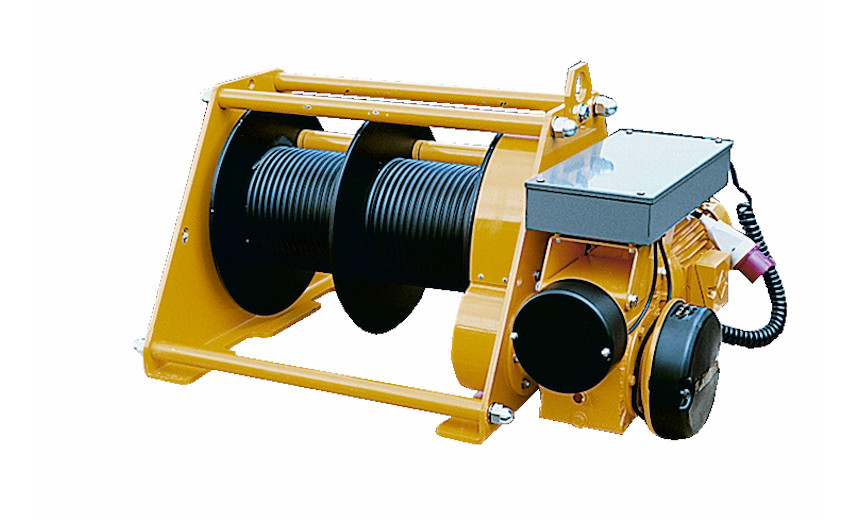 Лебедка электрическая HUCHEZ с большой грузоподъемностью TE 5000 кг/4м /мин, 1 скорость - фото 6 - id-p1296110549