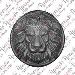 Лев (Чавун) 340х94мм Арт. 98.009.01