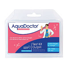 Тестер для басейну AquaDoctor Test Kit O2/pH (у блістері)