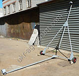 Підставка на колесах для шнеків Ø 108-133мм з лебідкою, фото 3