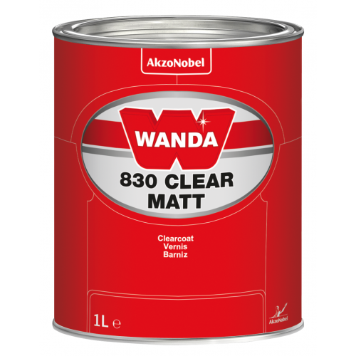 Лак Wanda 830 матовий Clear Matt 1л, фото 1