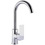 Змішувач для кухні DOMINO MALIBU DMM-203L хром, фото 4