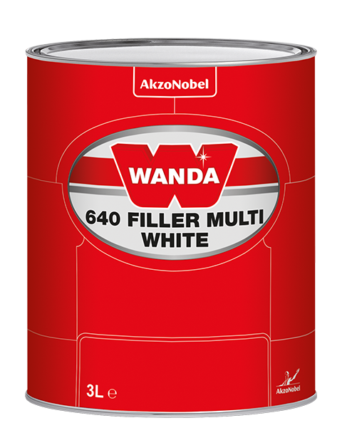 Грунт-вирівнювач Wanda 640 Multi 3л білий, фото 1