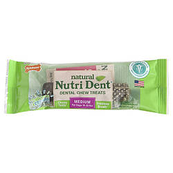 Nylabone Nutri Dent Natural НИЛАБОН НУТРІ ДЕНТ S,жувальний ласощі для чищення зубів собак до 7 кг