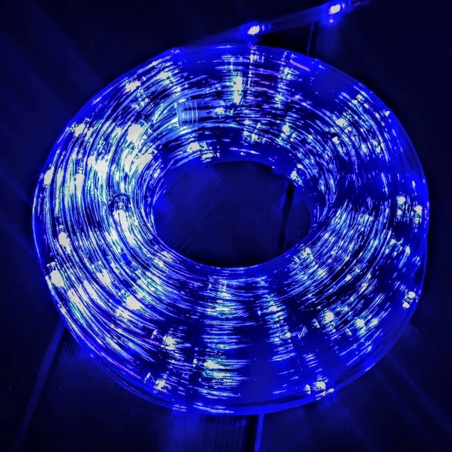 Гірлянда шланг Xmas LED 10 м Синя