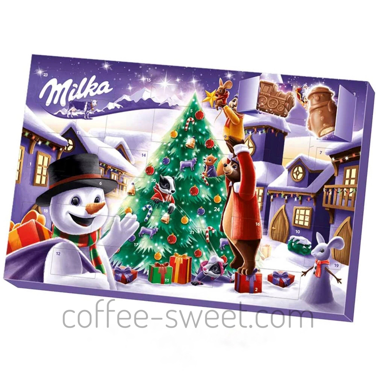 Шоколадний різдвяний календар Milka 200g