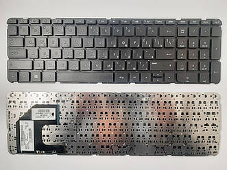 Клавіатура для ноутбуків HP Pavilion SleekBook 15-B Series чорна без рамки RU/US