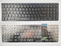 Клавиатура для ноутбуков HP Envy 15-J, 17-J Series черная без рамки, под подсветку RU/US