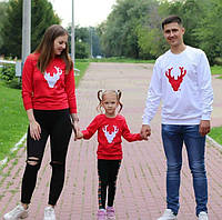 Парные свитшоти . Family Look. Новогодняя одежда для семы. Парные вещи ( ціна за 1шт )