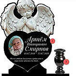 Пам'ятник дитячий з ангелом №15, фото 3