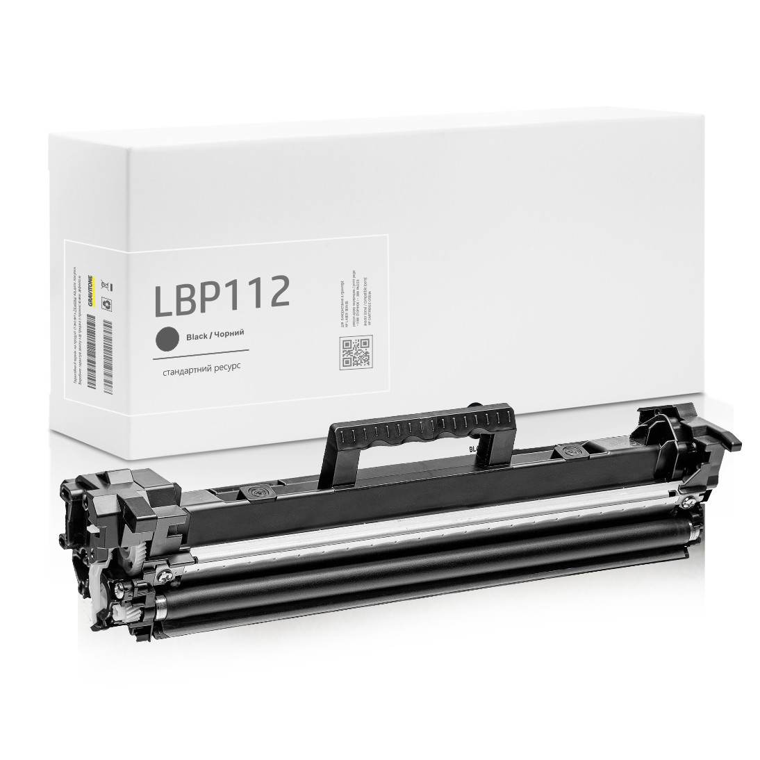 Сумісний Картридж Canon i-SENSYS LBP112 (2207C006), c тонером, 1.600 стор., аналог від Gravitone