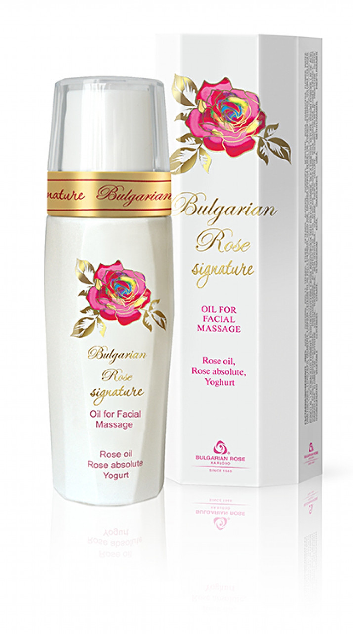 Олія для масажу обличчя, шиї та декольте Bulgarian Rose Signature від Bulgarian Rose 90 мл