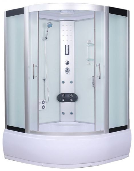 Гідромасажний бокс AquaStream Comfort 150 HW з гідромасажем в піддоні, 1500х1500х2170 мм