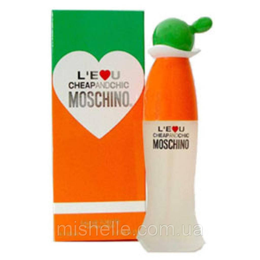 Жіноча туалетна вода Moschino L`eau Cheap and Chic (Москіно Льо Чип енд Чик) Уцінка!