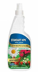 Добриво-спрей "Standart NPK" універсальне 0,5 л, Агрохімпак, Україна