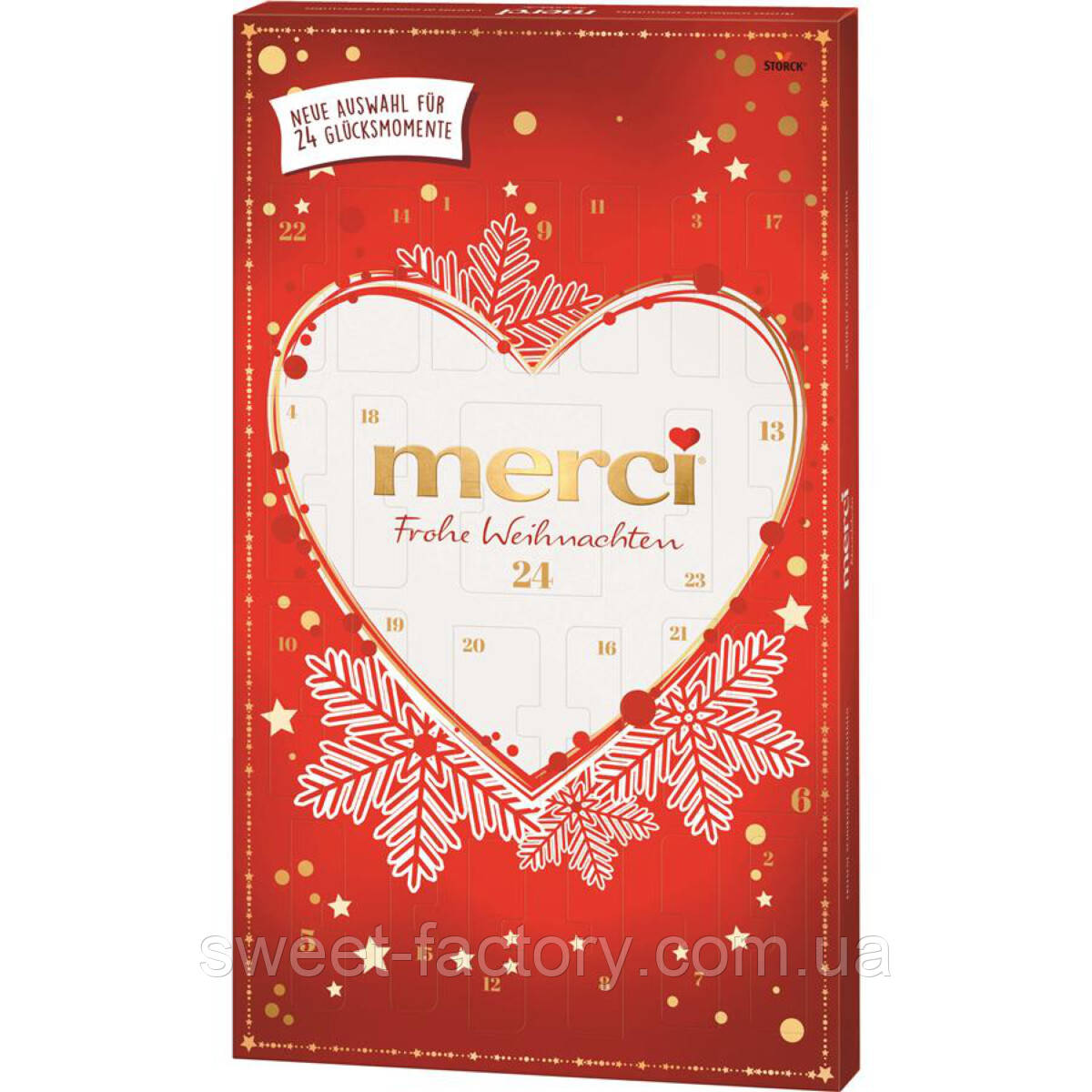 Merci Advent Calendar 255g Годен до 30/04/2023 продаж, ціна у