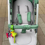 Матрацик - вкладка в коляску. Сірий. (80013), фото 4