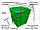 Бак ТБО 0,75 м.куб. метал 1,2 мм, фото 2