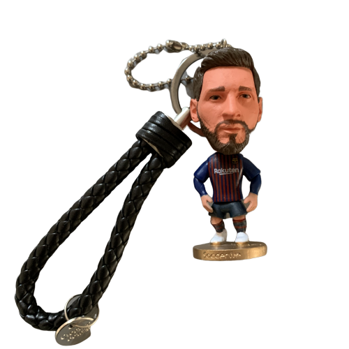 Брелок фігурка шкіряний Lionel Messi Soccerwe