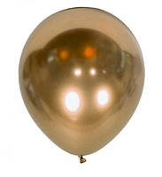 Латексный воздушный шар 5" Kalisan ( 13 см ) ХРОМ ЗОЛОТО
