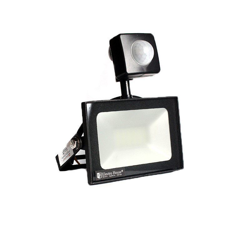 LED прожектор з датчиком руху 10W 6500K 900Lm IP65