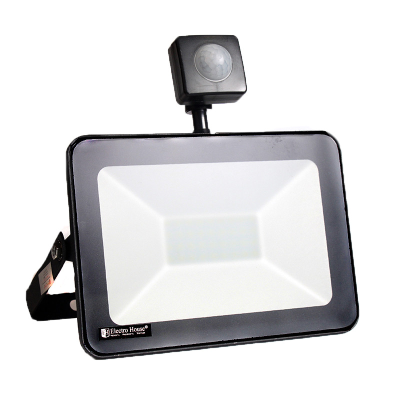 LED прожектор з датчиком руху 30W 6500K 2700Lm IP65