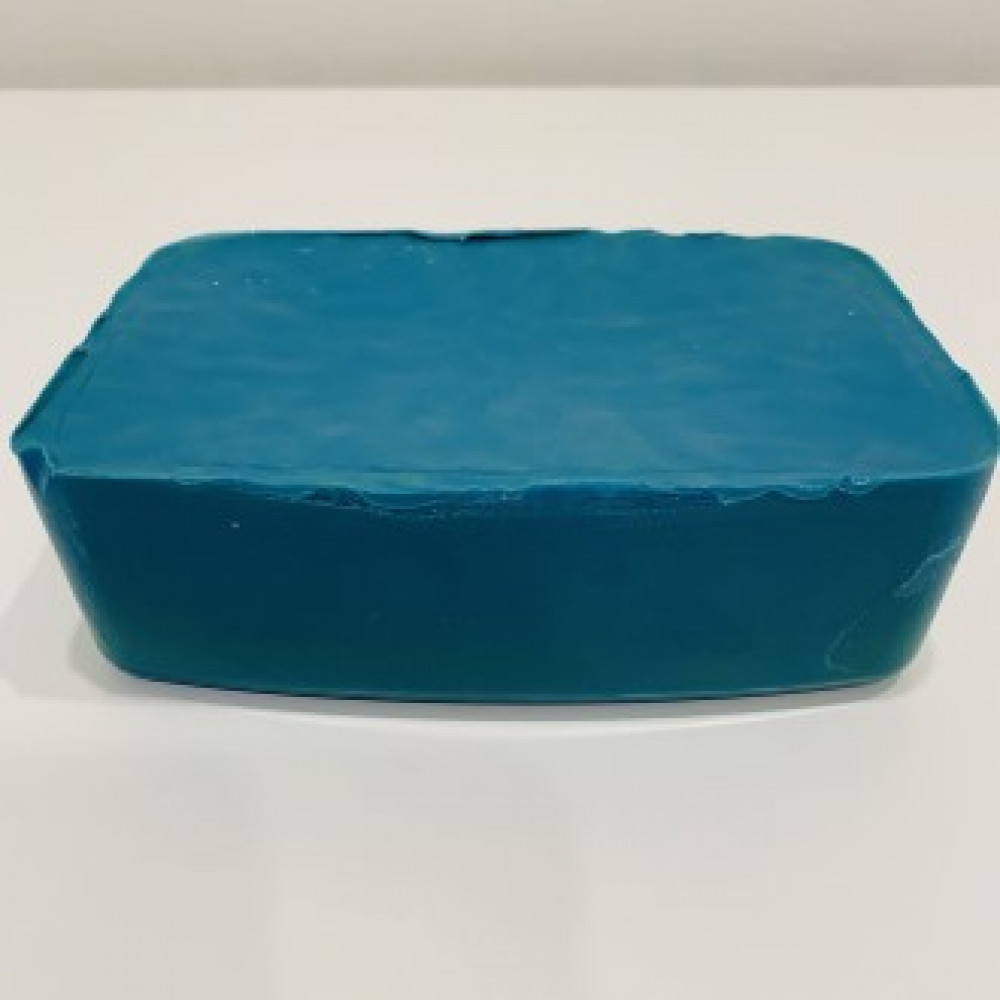 Кольоровий бджолиний віск для свічок 1 кг синій