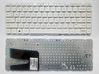 Клавіатура для ноутбуків HP Pavilion SleekBook 14-E Series білий без рамки RU/US