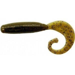 Силікон Reins FAT G TAIL GRUB 3" 002 Green Pumpkin (12 шт/уп.)