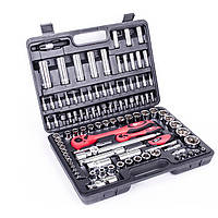Набір інструментів Cr-V 1/2 "і 1/4" 108 од. INTERTOOL ET-6108