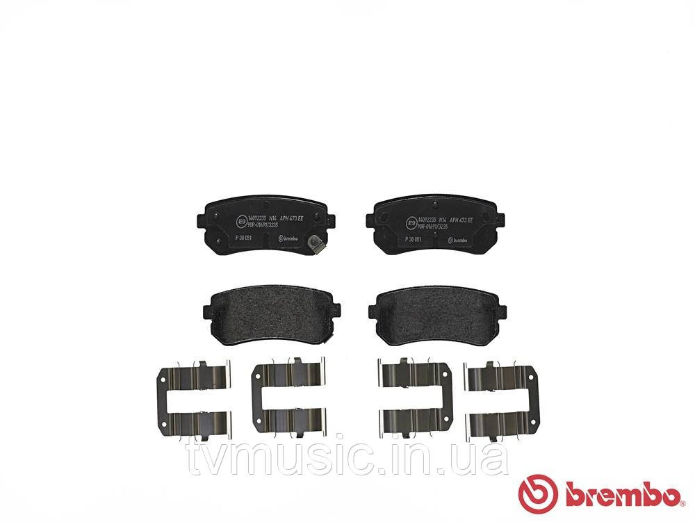 Гальмівні колодки Brembo P 30 051