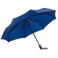 Ветроустойчивый складной зонт Oriana женский стекловолокно Черный (3462-50) Ø 101, темно-синий
