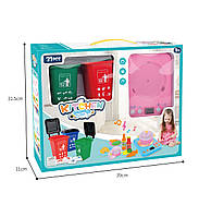 Кухонний набір з контейнерами для сміття, зі світлом та звуком, фото 2