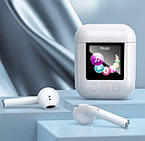 Навушники безпровідні Bluetooth JOYROOM JR-TL2 в кейсі, білі, фото 7